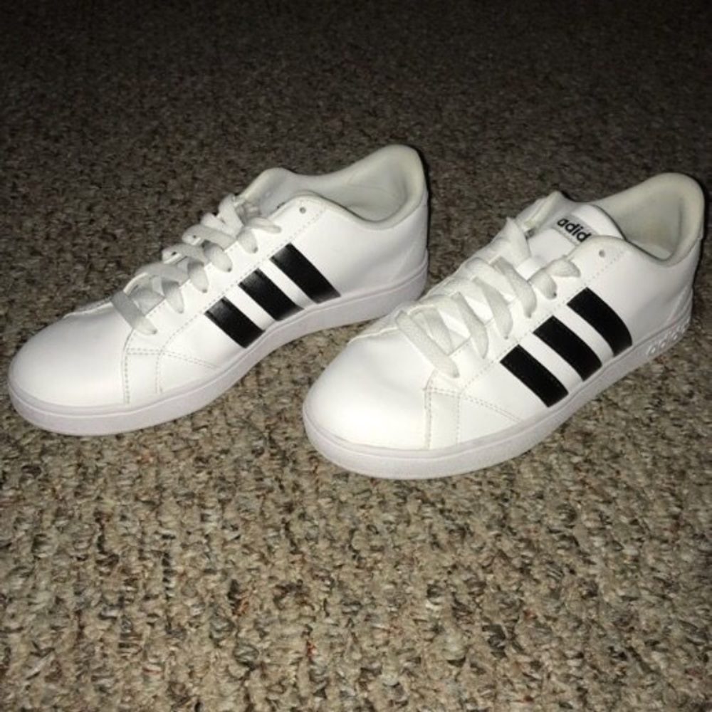 White womens Adidas size 8